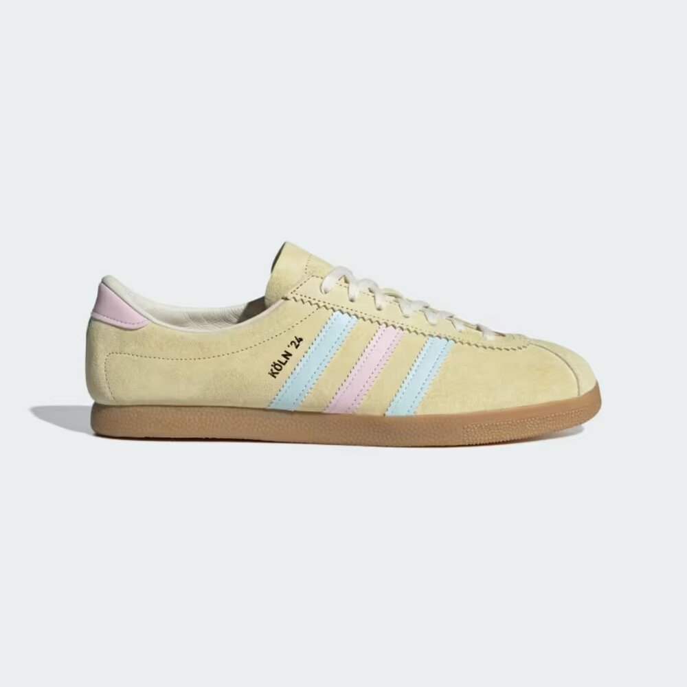 [NEW] Men's adidas Koln 24 Shoes Almost‎ Yellow IG6279